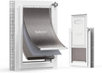 Baboni 3-Flaps Pet Door for Interior and Exterior Doors, Durable Plastic Frame - Image 8