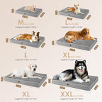 EHEYCIGA Waterproof Dog Bed Orthopedic 30"x20", Memory Foam Pet Bed - Image 3
