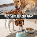 PUPTECK Dog Food Mat, Absorbent Pet Cat Feeding Mat - Image 5