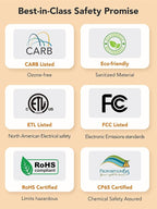 CleanForce Air Purifiers for Home Large Room Up to 2550 ft², H13 HEPA Air - Image 9