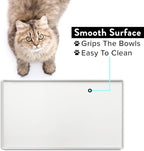 CatGuru Cat Food Mat, Small & Large Pet Placemat, 100% Waterproof Cat Feeding - Image 4