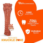 Nylabone Textured Knuckle Bone Power Chew Toy - Image 2