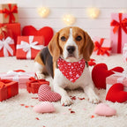 Sanwuta 48 Pcs Valentine's Day Dog Bandanas Bulk Valentines Dog Bandanas - Image 7