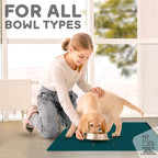 Dog Food Mat - 28x18 Raised Edges Dogs Mat - Image 6