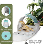 Bearded Dragon Carrier, Lizards Travel Bag, Small Animal Travel Carrier - Image 5
