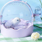 Clear Pet Carrier Travel Cage - Image 4