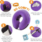 BENCMATE Inflatable Dog Cone Collar Alternative, Soft Dog Cone - Image 2