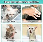 JULMELON Cat Washing Bag 10 PCS Set, Adjustable Cat Shower Net Bag and Pet - Image 5