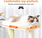 Heybly Cat Tree, 39.4 Inches Tower Condo - Image 3