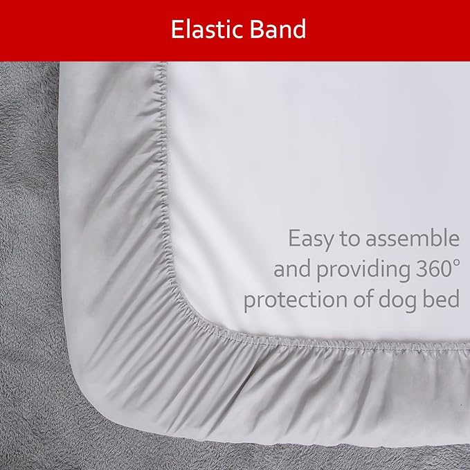 Waterproof Dog Bed Covers Replacement Washable Pet Hair Easy to Remove - Image 5