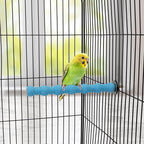 Hypeety Wood Perch Stand Paw Grinding Stick Toy Colorful Pet Bird Cage Stand - Image 5