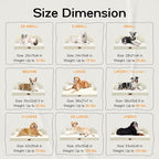 Small Dog Bed Orthopedic Washable Cat Bed Memory Foam Small Couch Sofa Indoor - Image 2