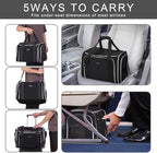 BAGLHER Cat Carrier Bag, Airline Approved Pet Carrier Soft Side Pet Travel 5 - Image 7