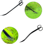 Aquascaping Tools 7 in 1 Kit Aquarium Plant Scissors Tools Set Curved & Waved - Image 5