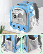 Guinea Pig Carrier Backpack, Portable Rabbit Travel Carring Bag - Image 5