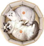 PJYuCien Premium Orthopedic Memory Foam Round Pet Bed by PJYuGienPetGarden