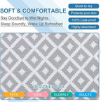 OUTCREATOR® Washable Bed Pads 34" x 36", Incontinence Mattress Protector - Image 5