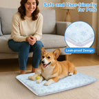 Atsuwell Dog Cooling Mat for Medium Dogs, Orthopedic Joint Support Cool Dog Bed - Image 7