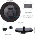 Solar Fountain for Bird Bath, Solar Powered Fountain Pump 1.5W Solar Water - Image 7