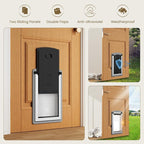 MAVRICFLEX Cat Door for Door, All-Stainless Steel Frame Cat Door - Image 4