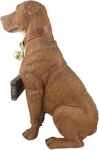DWK Front Porch Dog Outdoor Welcome Sign Decorative Statue | Cute Dog Welcome - Image 3