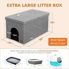 Cat Litter Box Enclosure Furniture - Image 2