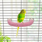 Hypeety Bird Perches Parrot U Shape Natural Wood Hemp Rope Stand Perch Bird - Image 6