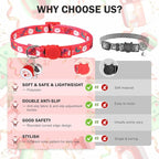 3 Pack Christmas Cat Collars Breakaway - Image 8
