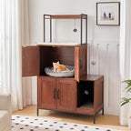 HOOBRO Litter Box Enclosure, Litter Box Furniture - Image 4