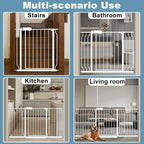 Extra Wide Baby Gate 38.5-43.5 Inch Walk Through Pressure Mounted No Drill - Image 7