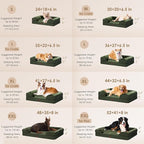 EHEYCIGA Orthopedic Dog Beds for Large Dogs, Waterproof Memory Foam Large Pet - Image 2