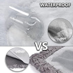 Waterproof Pet Blanket Dog Blankets, Pattern Printing Super Soft Warm Fluffy - Image 3