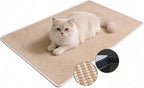 Cat Scratcher Mat, 39.3"x 23.6" Natural Sisal Cat Scratch Mat by Petinstinct
