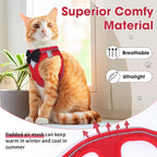 Cat Vest Harness and Leash Set for Walking Escape Proof, Adjustable Kitten - Image 4