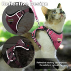 Cat Harness and Leash for Walking, Retractable Cat Harnesses and Leash Set - Image 3