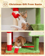 Cat Christmas Tree for Indoor Cats – 56.3“ Cat Proof Christmas Tree Tower - Image 4
