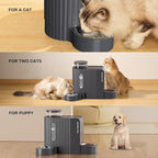 Gardner Pet Automatic Gravity Cat Food Feeder and Water Dispenser Stainless - Image 6