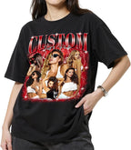 Custom Bootleg Rapper Graphic Tees Shirt – Retro 90s Vintage Style, by GLOXO