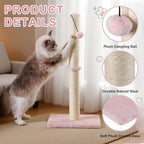 Dimaka Tall Cat Scratching Post, Claw Scratcher - Image 3
