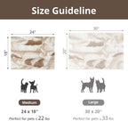 Self Warming Cat Bed, Non-Slip Heated Dog Mat Thermal Blanket - Image 5