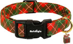 Small Christmas Dog Collar, Adjustable Dog Christmas Collars, Cute Dog Collars by Unknown