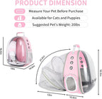 Cat Backpack Carrier, Back Expandable Pet Backpack - Image 2