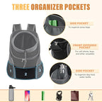 YUDODO Dog Front Carrier Backpack, Adjustable Breathable Pet Carrier - Image 4