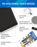 Flux Phenom Upgraded Magnetic Screen Door - Image 3