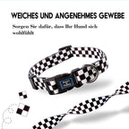 Roses&Poetry Dog Collar with Colourful Patterns, Adjustable Durable Puppy - Image 5