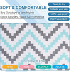 OUTCREATOR® Washable Bed Pads 34" x 56", Incontinence Mattress Protector - Image 5