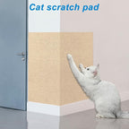 4 Pack Cat Scratch Mats 24”x16”, Self-Adhesive Trimmable Cat Scratching Post - Image 4