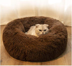 BODISEINT Modern Soft Plush Round Pet Bed - Image 2