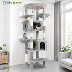 Globlazer Heavy Duty Cat Tree, 74in Sturdy Cat Tower - Image 7