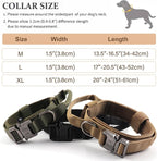 Tactical Dog Collar, Adjustable Military Training Nylon Dog Collar - Image 5